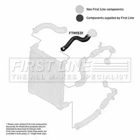 FIRST LINE fth1531 -  Трубка нагнетаемого воздуха